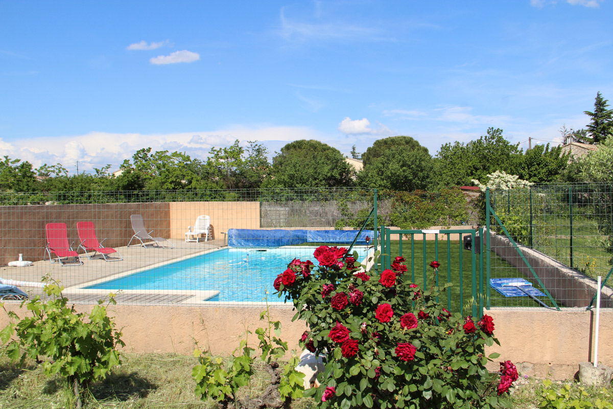 La piscine du domaine