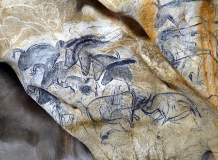 Grotte Chauvet 2 Ardèche - Panneau des chevaux SYCPA